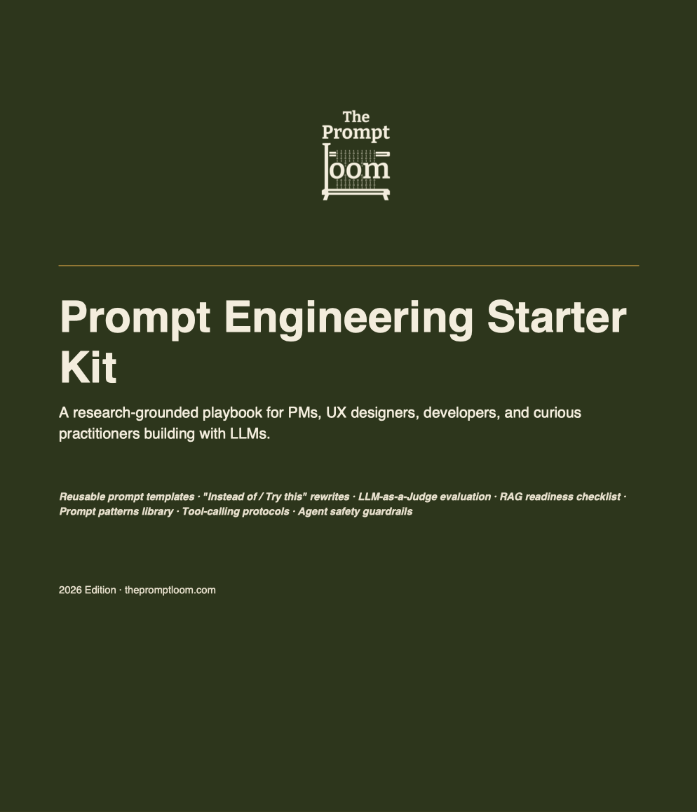 Screenshot cover for the Prompt Engineering Starter Kit